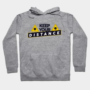 Social distancing quotes funny Hoodie